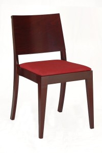 Nowoczesne krzesło drewniane AS-0504-T