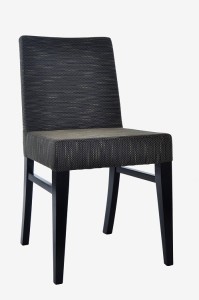 Krzesło nowoczesne czarne AS-0807