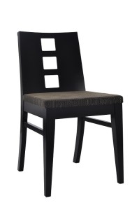 Krzesło nowoczesne AS-0809 kolor czarny