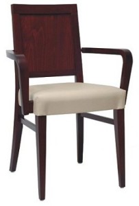 Nowoczesny fotel drewniany BS-0801 Meble Radomsko