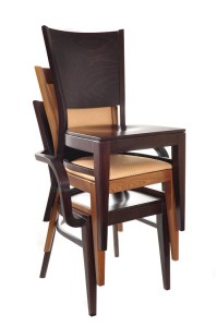 Krzesła i fotele sztaplowane do restauracji Meble Radomsko