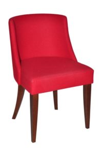 Krzesło restauracyjne tapicerowane AS-Aluna