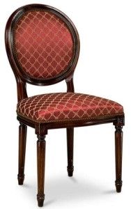 Stylowe krzesło A-1001-V Ludwik XVI