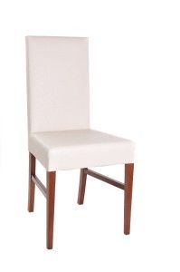 Krzesło nowoczesne białe tap. AS-0903