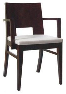 Nowoczesny fotel drewniany BS-0805