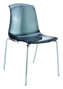 Krzesło nowoczesne kuchenne Alegro czarny