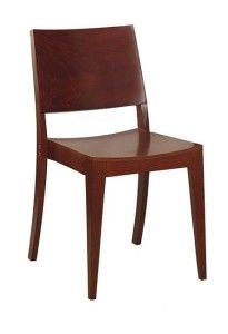 Nowoczesne krzesło sztaplowane AS-0504 drewniane