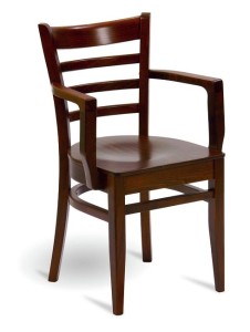 Fotel drewniany BP-5200 tyu Bistro fameg