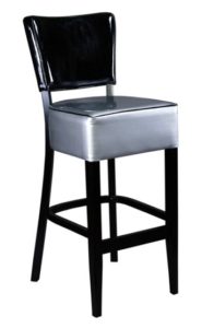 Hoker nowoczesny tapicerowany BST-9608-1 krzesło barowe typu Tulip