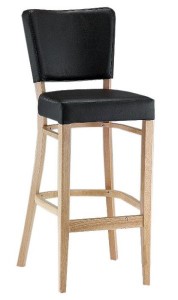 Hoker tapicerowany BST-9608 krzesło barowe typu Tulip