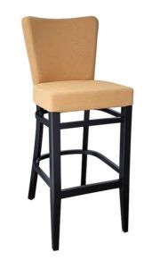 Hoker barowy tapicerowany BSP-0020 krzesło barowe typu Tulip