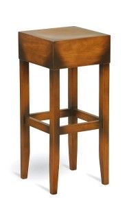 Drewniany stołek barowy CP-0917