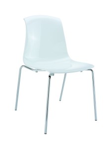 Krzesło nowoczesne Alegro biale
