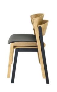 Krzesło sztaplowane AS-Cava nastawne do 6 sztuk