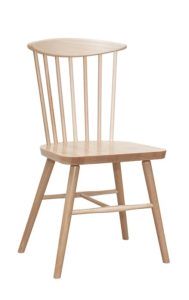Krzesło drewniane SPINDLE 2 AN typu patyczak