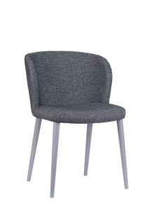 Nowoczesne krzesło tapicerowane DIKA 2 AS projekt Y.Sarri