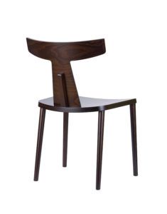 Designerskie krzesło drewniane do salonu nowość Meble Radomsko
