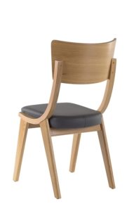 Krzesło o nowoczesnym designie dębowe inna nazwa Skoczek PRL