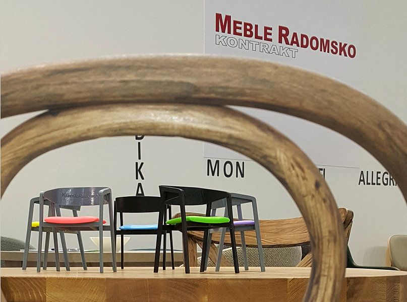 Modele 3D krzeseł produkcji Meble Radomsko