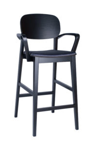 Hoker nowoczesny BST-ALLEGRI 2 krzesło barowe z podłokietnikami nowośc 2020