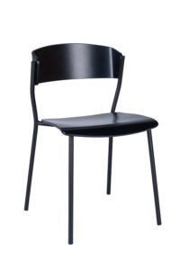 Designerskie krzesło metalowe AS-CAVA-STEEL z kolekcji Mediolan 2020