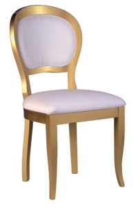 Stylowe krzesło złote typ A-1069-V2
