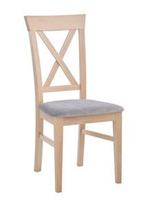 Krzesło drewniane AL-0245 typu Crossback