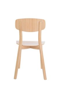 Nowoczesne krzesło drewniane HEBE