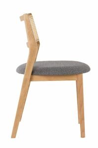 Krzesło nowoczesne z ratanem MALLE